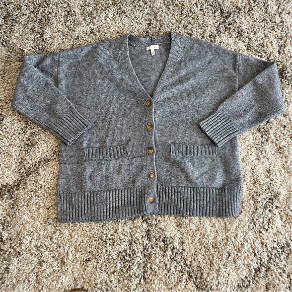 Ella Moss Cardigan in Gray - Women’s Size Small - Picture 3 of 11